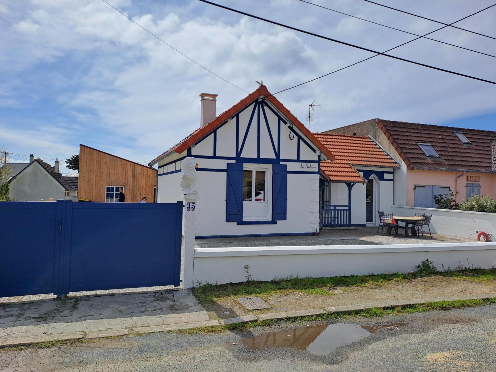 Les Goelettes A 250 M De La Plage Barneville-Carteret Extérieur photo