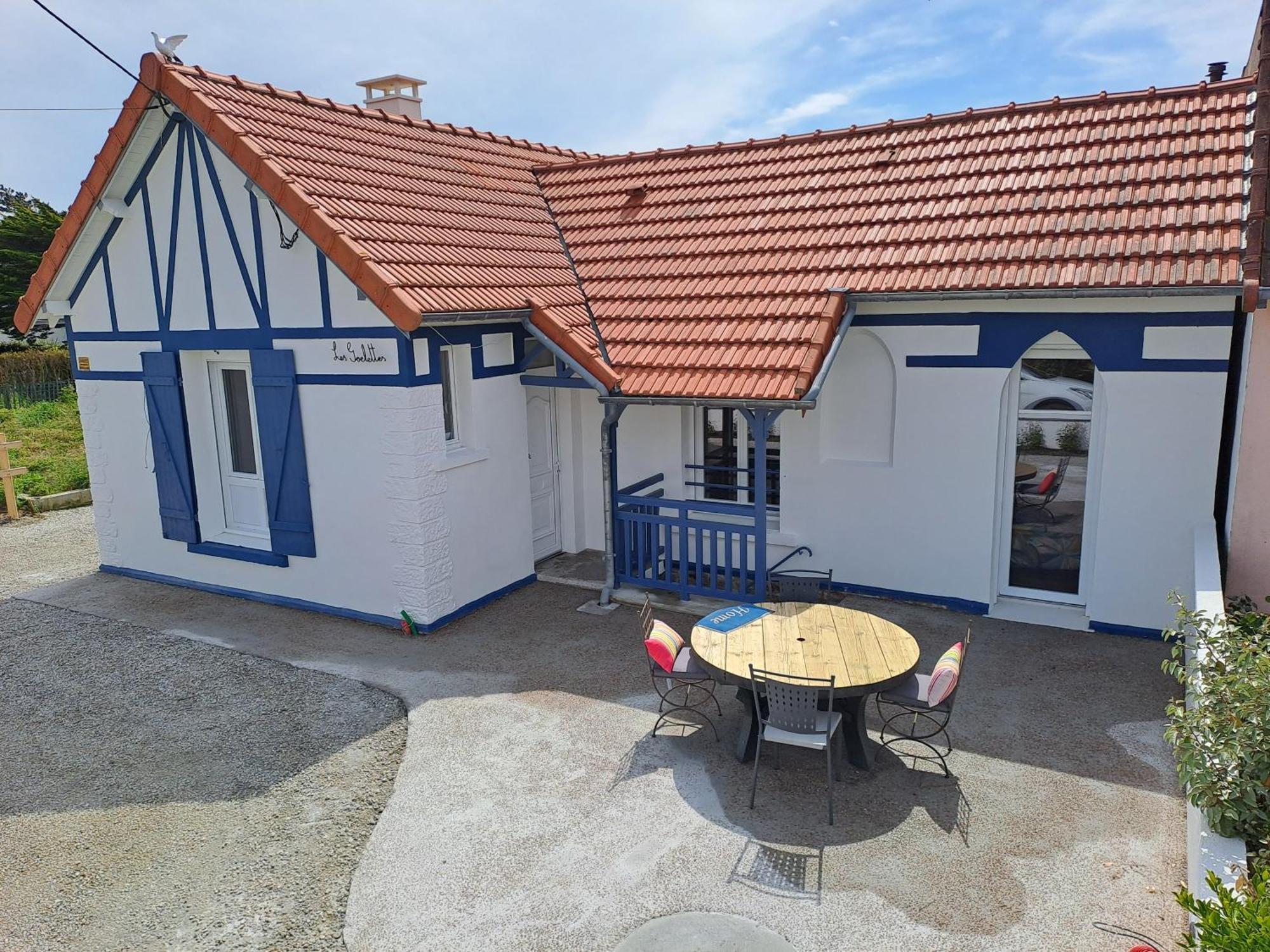 Les Goelettes A 250 M De La Plage Barneville-Carteret Extérieur photo